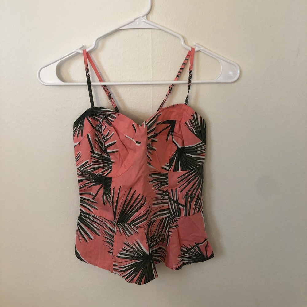 Pink Beach-Themed Blouse